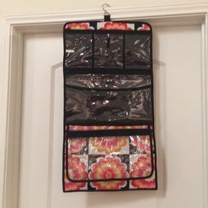 Floral print Travel accessory holder!